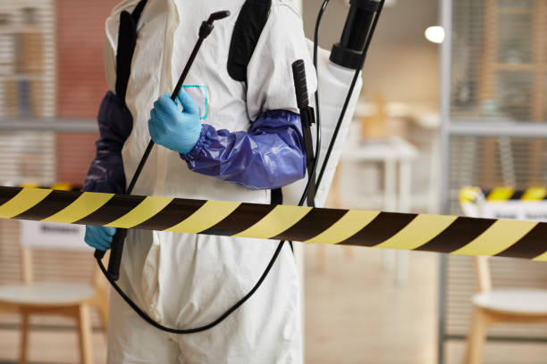Professional Blood Cleanup technician working in Oakwood, GA